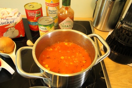 2. Schritt: 60 Minuten kochen